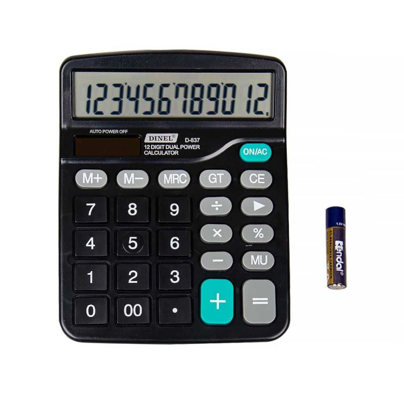 Калкулатор ДИНЕЛ 12/15см D-837