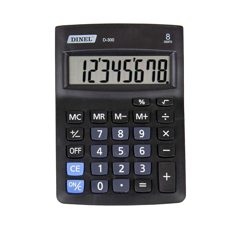 Калкулатор ДИНЕЛ 10.5см/14.5см D-300