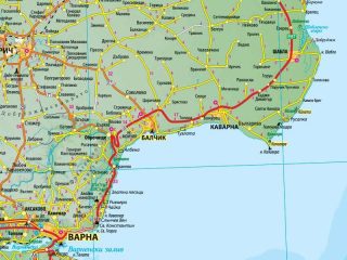 Пътна карта на България !!!