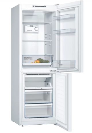 Bosch KGN33NWEB Серия 2 Свободностоящ хладилник с фризер NoFrost, 176/60/66 см, 282 л, бял