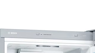 Bosch KGV36VLEAS SER2 FS Хладилник с фризер LowFrost, E, 186/60/65 см, 308л (214+94), 39dB, VitaFresh, вентилатор, инокс