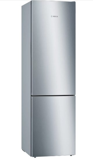 Bosch KGE39ALCA SER6; Comfort; Хладилник с фризер LowFrost, C, 201/60/65cm, 337л(249+88), 38dB, VitaFresh, inox EasyClean врати