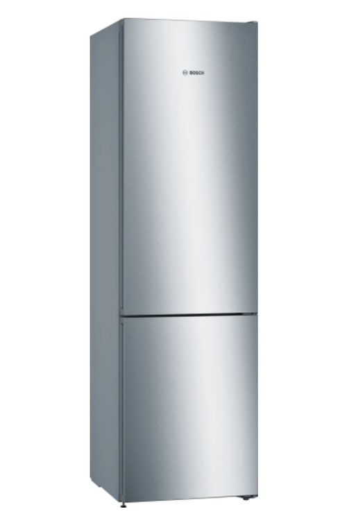 Bosch KGN39VLEB, SER4, хладилник с фризер, NoFrost, E, 203/60/66cm, 368л (279+89), 39dB, VitaFresh, Inox-look