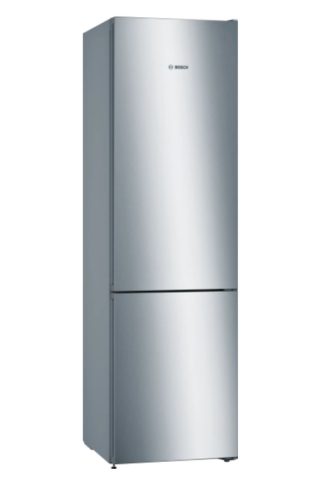 Bosch KGN39VLEB, SER4, хладилник с фризер, NoFrost, E, 203/60/66cm, 368л (279+89), 39dB, VitaFresh, Inox-look