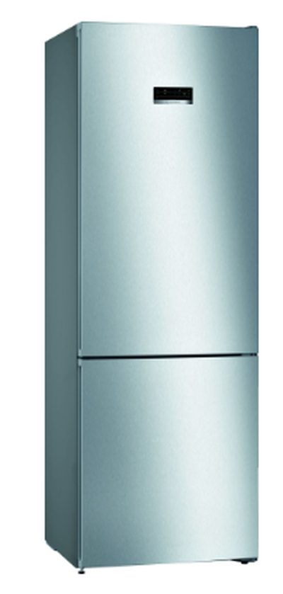 Bosch KGN49XIEA SER4; Comfort; Свободностоящ хладилник с фризер NoFrost, E, 203/70/435cm, 435л (330+105), 40dB, VitaFresh, врати Inox EasyClean, дисплей