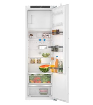 Bosch KIL82VFE0, SER4, вграден хладилник с фризер, E, 177,2/54.1/54.8 cm, 246л(212+34), 35dB, SuperCooling, VarioZone