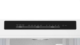 Bosch KGN39LBCF, SER6, FS хладилник с фризер NoFrost, C, 203/60/66cm, 363l(260+103), 35dB(B), VitaFresh XXL, 0° чекмедже, Metal Backwall with Multi Airflow, Flex Interior, Intelligent Inverter Technology, Black ColorGlass, HC ready