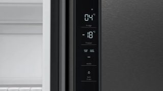 Bosch KFN96AXEA, SER6, Multi-door fridge-freezer, NoFrost, E, 183/91/73, 605 l (405+200), 38d B(C), VitaFresh XXL <0°C>, Home Connect, Black stainless steel