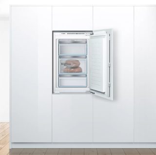Bosch GIV21AFE0 SER6 BI вграден фризер, LowFrost, E, 87,4 см, 97 л, 36 dB, 3 чекмеджета (1 BigBox), LED управление, flush-folding