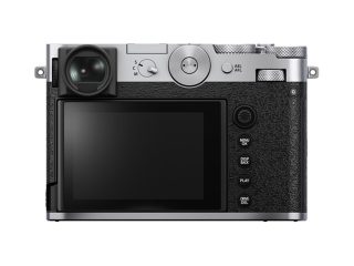 Средноформатен фотоапарат Fujifilm GFX100RF, сребрист