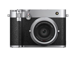 Средноформатен фотоапарат Fujifilm GFX100RF, сребрист