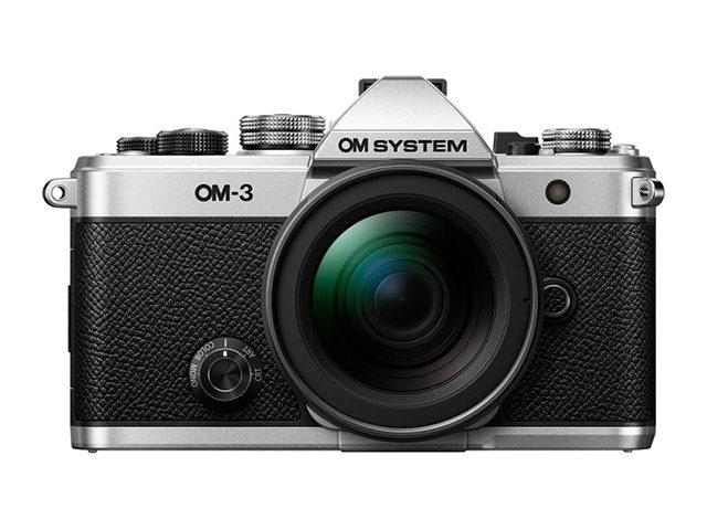 Фотоапарат Olympus OM-3 с обектив 12-45mm f/4 PRO