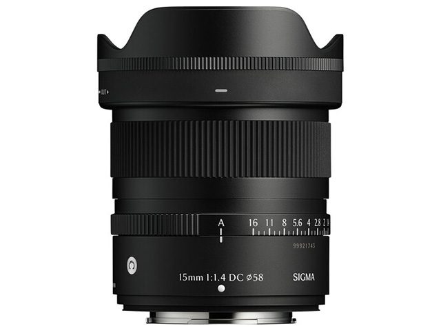 Обектив Sigma 15mm f/1.4 DC II C за Fujifilm X