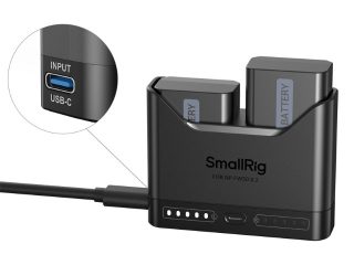 Комплект две батерии NP-FW50 и зарядно устройство SmallRig 5488 Turbo Charging Kit