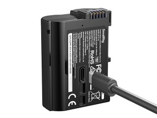 Батерия SmallRig 5299 2600 mAh еквивалент на Nikon EN-EL15c с USB-C порт и индикатор за захранване
