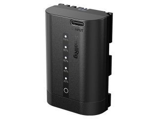 Батерия SmallRig 5298 2600 mAh еквивалент на Canon LP-E6P с USB-C порт и индикатор за захранване