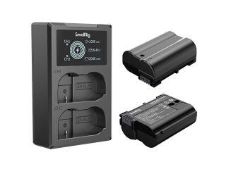Комплект зарядно с две батерии Smallrig EN-EL15 (Nikon) 3820