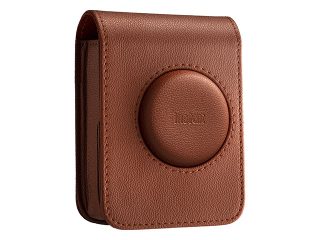 Предпaзен калъф за фотоапарат Fujifilm Instax Mini Evo, кафяв