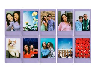 Хартия за моментално проявяване Fujifilm Instax Mini Soft Lavender