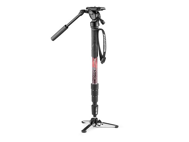 Видео монопод Manfrotto Element MII aлуминиев с флуидна глава MVH400